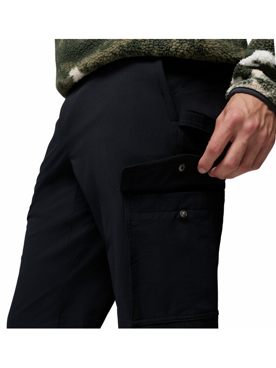 Columbia Columbia Pantaloni di tessuto 214214 Nero Regular Fit