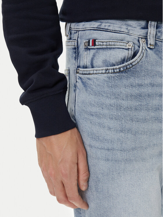 Tommy Hilfiger Tommy Hilfiger Jeans Denton MW0MW39651 Hellblau Straight Fit
