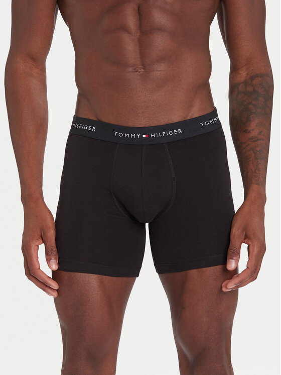 Tommy Hilfiger Tommy Hilfiger Set 3 parov boksaric UM0UM02765 Črna