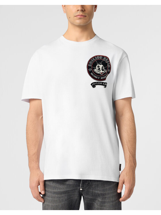 PHILIPP PLEIN PHILIPP PLEIN T-Shirt 31660 Biały Regular Fit