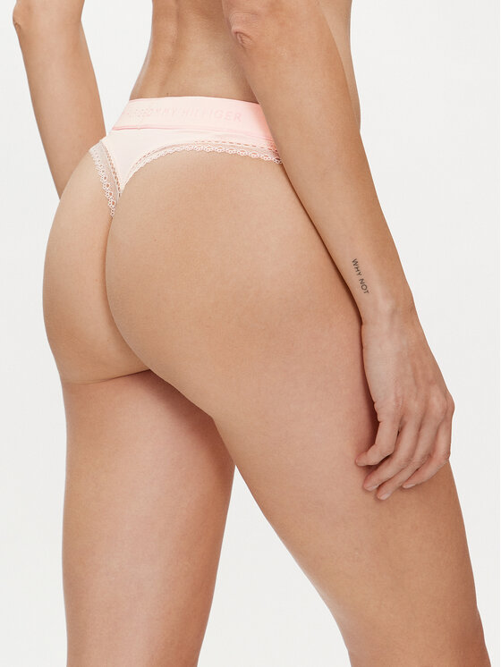 Tommy Hilfiger Tommy Hilfiger Kalhotky string UW0UW04814 Růžová