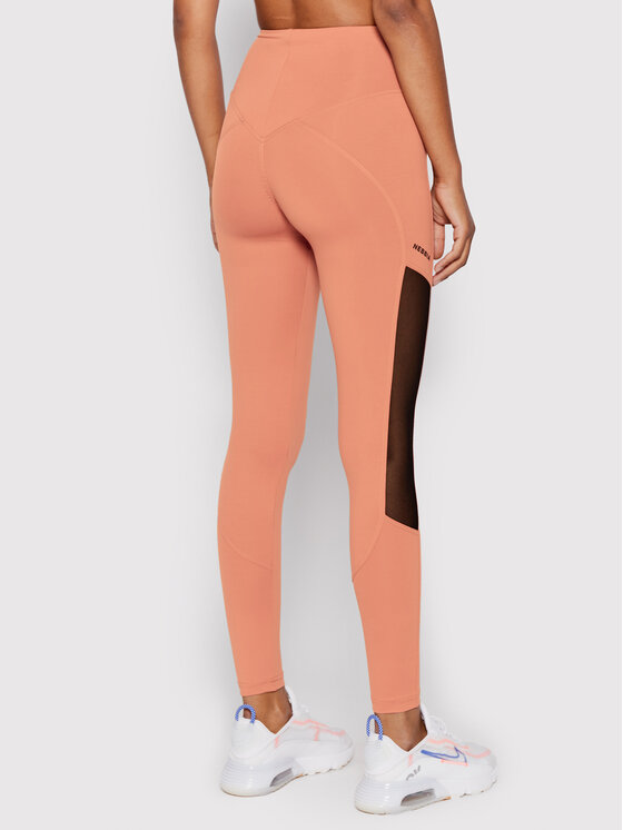 NEBBIA NEBBIA Leggings Mesh 573 Rózsaszín Slim Fit