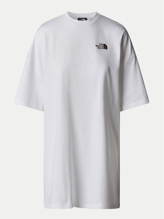 The North Face The North Face Sukienka codzienna Simple Dome NF0A87NF Biały Relaxed Fit