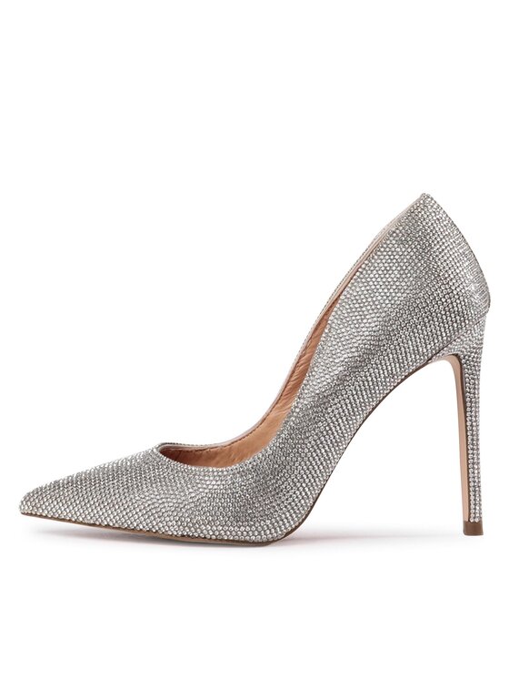 Steve Madden Steve Madden Pantofi cu toc subțire Vala-R SM11000751-02003-968 Argintiu