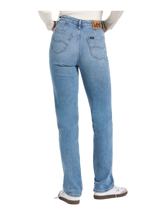 Lee Lee Jeansy 112371098 Niebieski Regular Fit