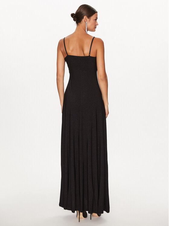 Rinascimento Rinascimento Vakarinė suknelė CFC0115091003 Juoda Regular Fit