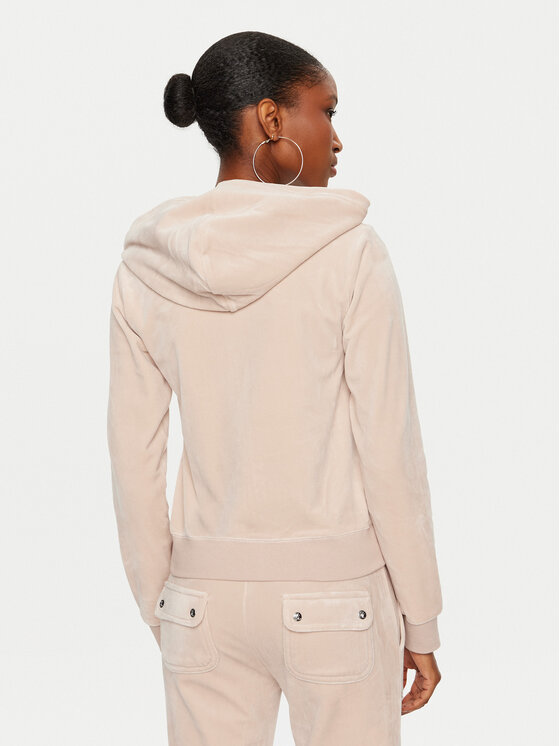Juicy Couture Juicy Couture Світшот Robertson JCAP176 Рожевий Slim Fit