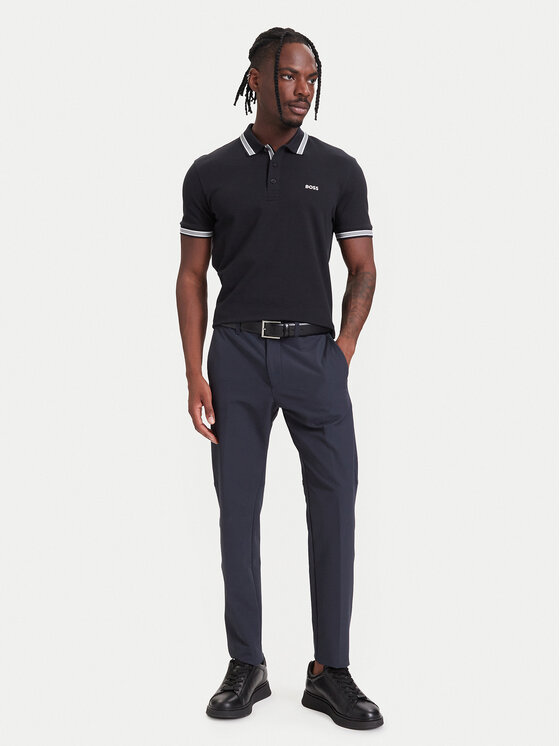 BOSS Boss Polo Paddy 50469055 Granatowy Regular Fit
