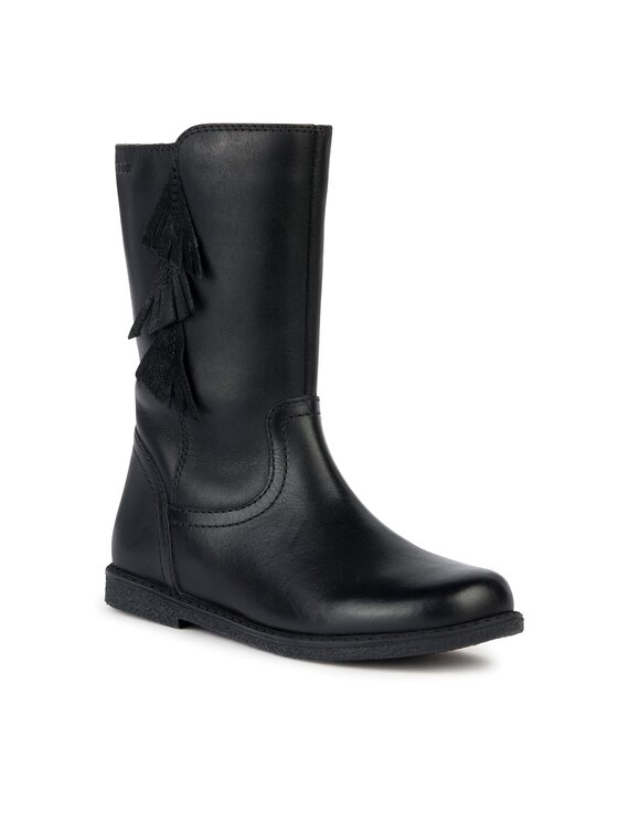 Geox Geox Μπότες J Shawntel Girl J364EC 00043 C9999 S Μαύρο