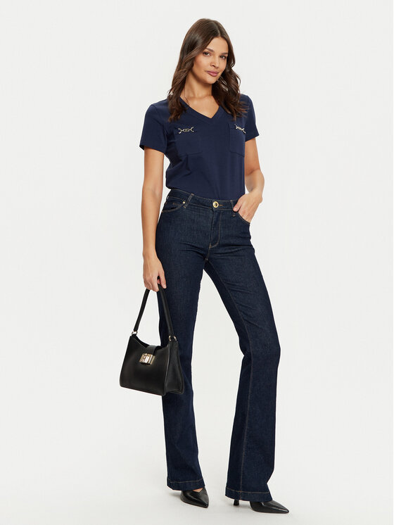 Marciano Guess Marciano Guess Tricou 5RGI03 6008A Bleumarin Regular Fit