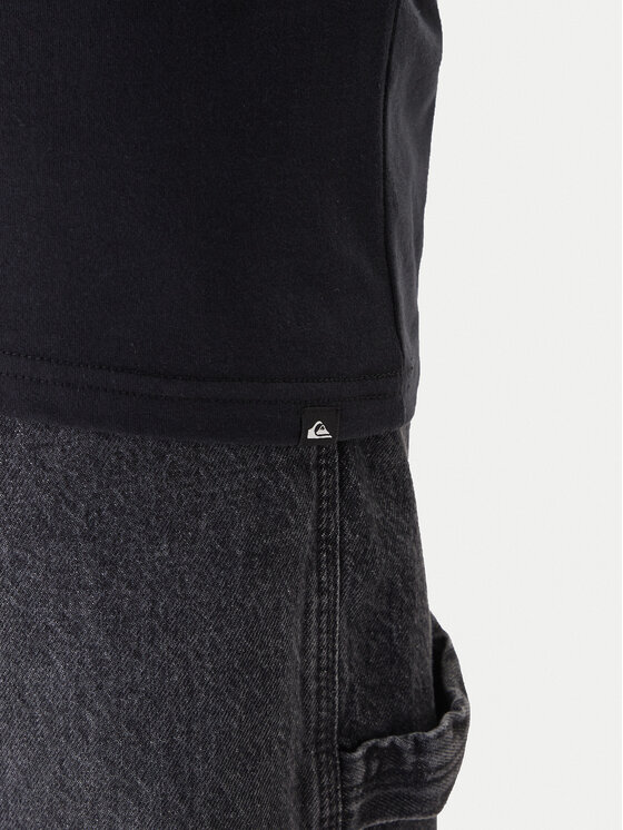 Quiksilver Quiksilver Marškinėliai ilgomis rankovėmis Ev Heaven Like EQYZT08189 Juoda Regular Fit