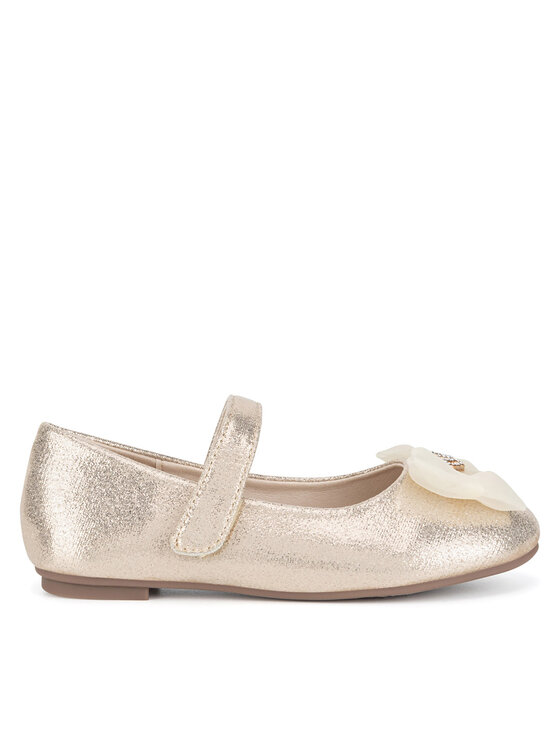 Nelli Blu Nelli Blu Ballerinas CM22063-3 Goldfarben