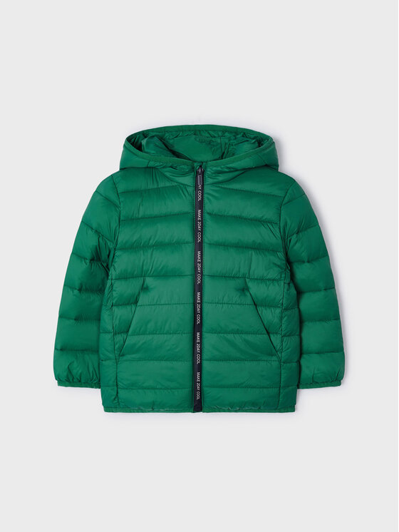 Mayoral Geacă din puf 4.437 Verde Regular Fit