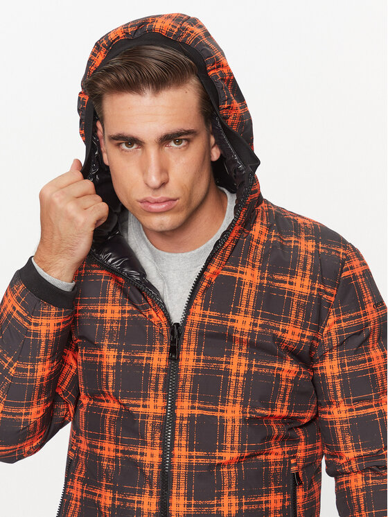 Geox Geox Žieminė striukė Ravex M3629D TC179F 1730 Oranžinė Regular Fit