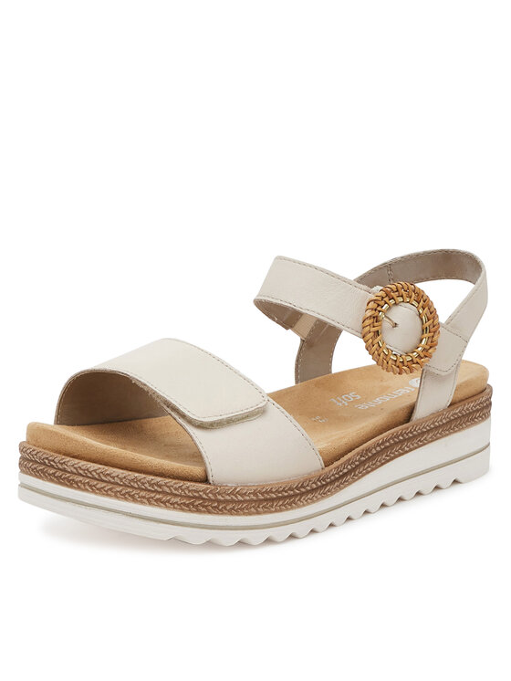Remonte Remonte Sandalen CEO-D0Q52-60 Écru
