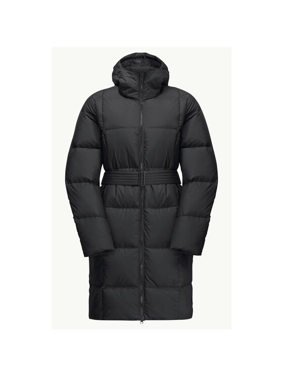Jack Wolfskin Jack Wolfskin Kurtka puchowa 1206132_6000 Czarny Regular Fit