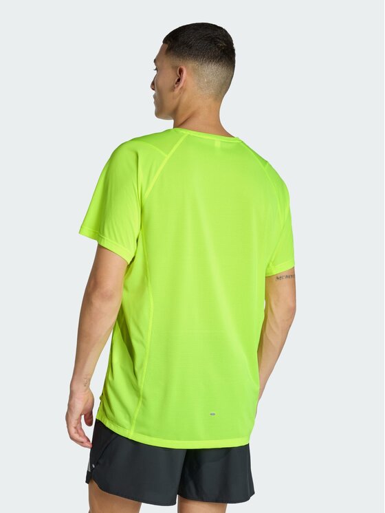 adidas adidas Koszulka techniczna adi365Breeze Running Żółty Regular Fit