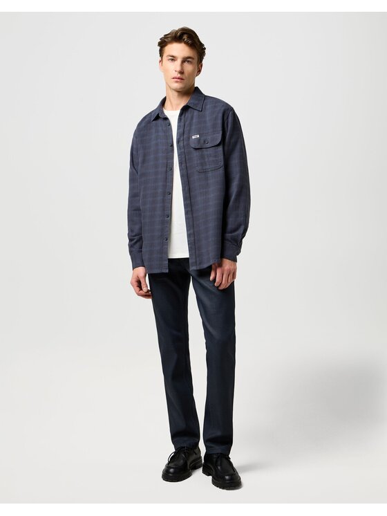 Wrangler Wrangler Jeansy GREENSBORO Czarny Straight Leg