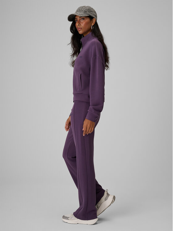 4F 4F Spodnie dresowe ESSENTIAL Fioletowy Slim Fit