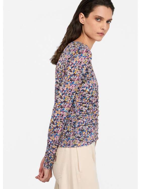 Liu Jo Liu Jo Longsleeve MF5081J3821M9993 Multicolore Slim Fit