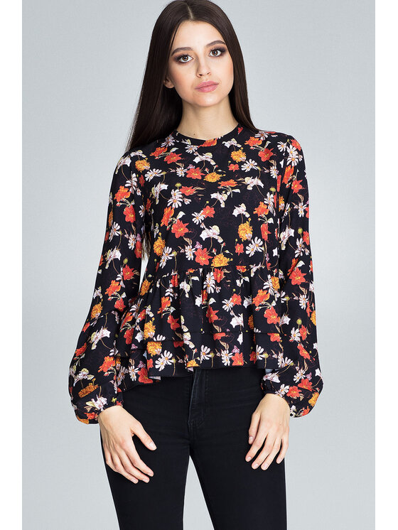 FIGL FIGLFIGL Blusa M594 Multicolore Regular Fit