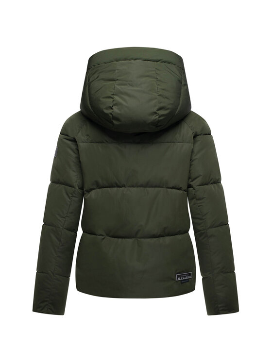 Navahoo Navahoo Kurtka zimowa Frostherz Zielony Regular Fit