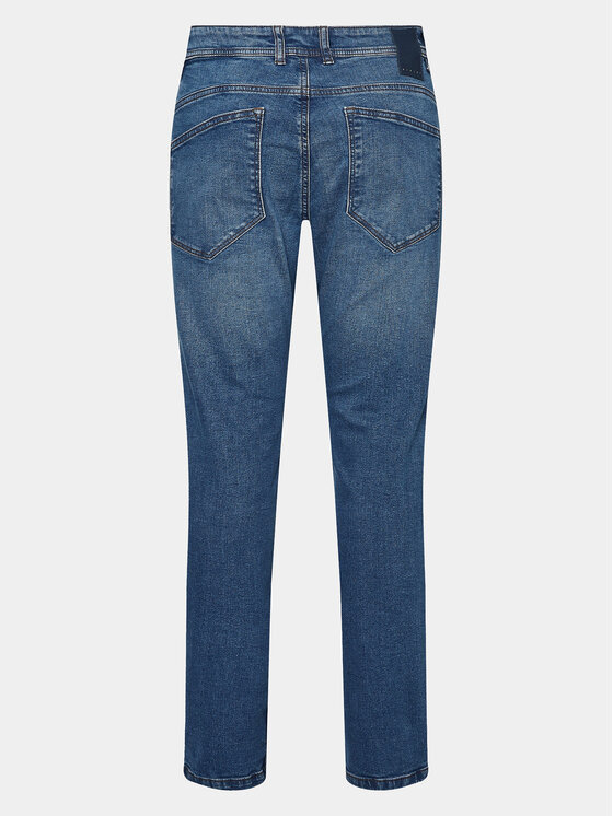 Sisley Sisley Blugi 4MQBSE00O Albastru Slim Fit