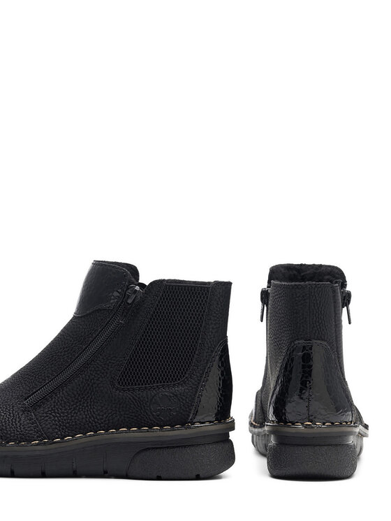 Rieker Rieker Botine 73355-00 Negru