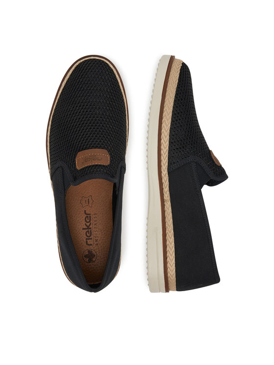 Rieker Rieker Halbschuhe B2366-00 Schwarz