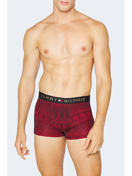 Tommy Hilfiger Tommy Hilfiger Boxer TRUNK & SOCK SET Bordeaux