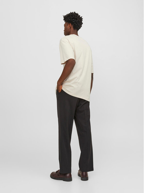 Jack&Jones Jack&Jones Tričko Bradley 12249319 Béžová Regular Fit