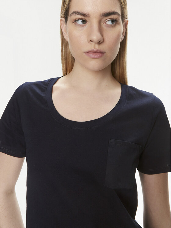 United Colors Of Benetton United Colors Of Benetton Тишърт 3J5CD106R Тъмносин Regular Fit