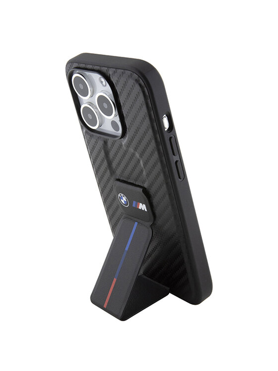 BMW Motorsport BMW Motorsport Etui na telefon iPhone 15 Pro Czarny