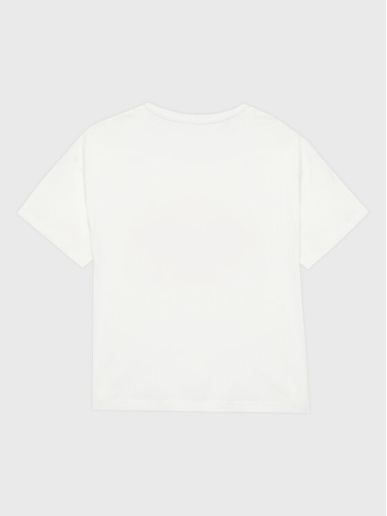 Calvin Klein Jeans Calvin Klein Jeans Majica Monogram IG0IG01944 Bela Regular Fit