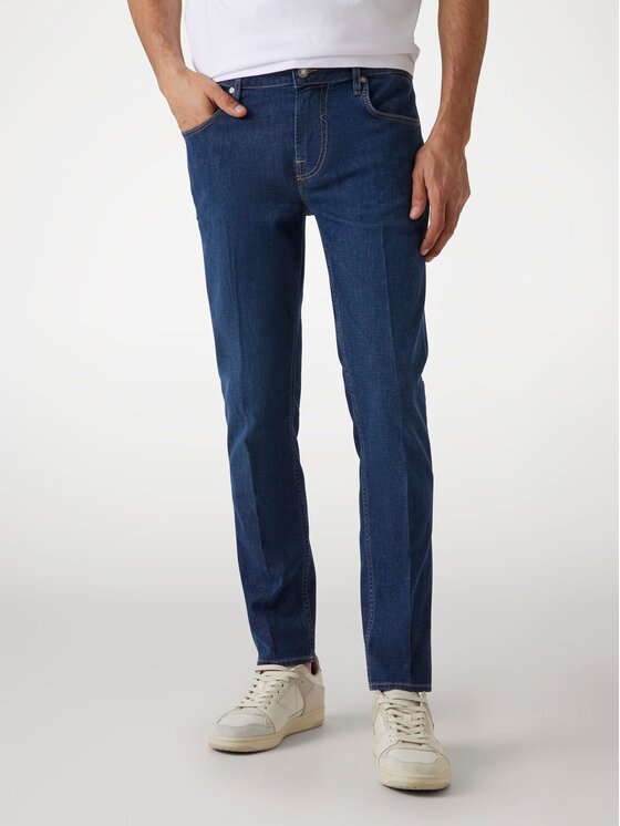 Guess Guess Jeansy 174349 Niebieski Skinny Fit