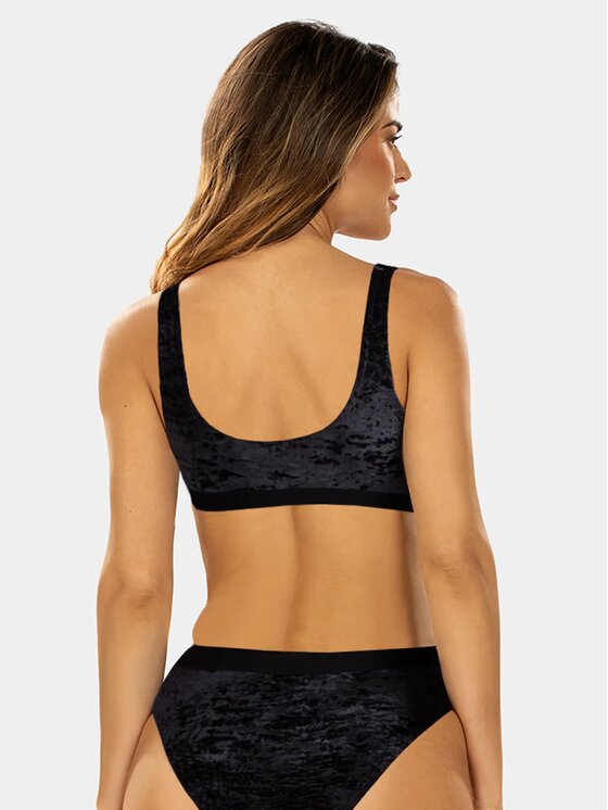Feba Feba Bikini pezzo sopra FLG11-509 Nero