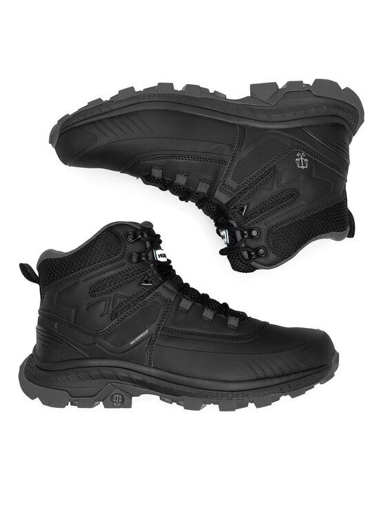 Hunter Hunter Bakancs AWW EVERGREEN SNOW HIKER WP Fekete
