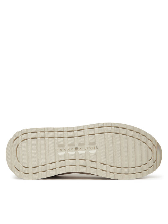 Tommy Hilfiger Tommy Hilfiger Laisvalaikio batai New Eva Runner Summer Nylon Pop FM0FM05427 Smėlio