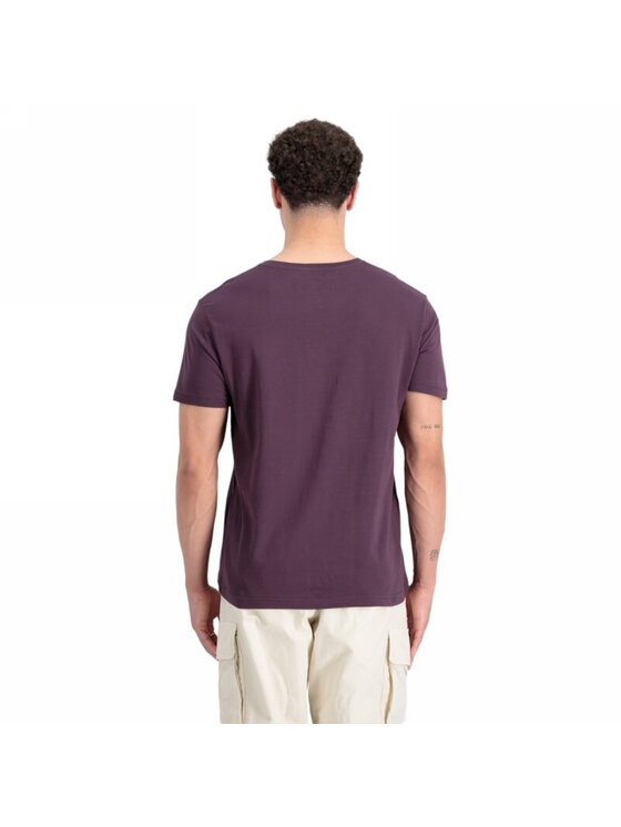 Alpha Industries Alpha Industries T-Shirt AI.100501-719-3XL Fioletowy Basic Fit