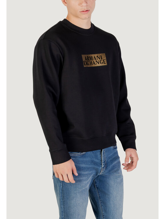 Armani Exchange Armani Exchange Felpa XM001892 AF10818 Nero Casual Fit