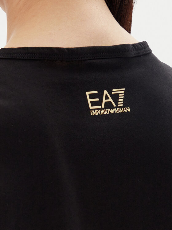 EA7 Emporio Armani EA7 Emporio Armani Majica 7W000098 AF12503 MC004 Črna Loose Fit
