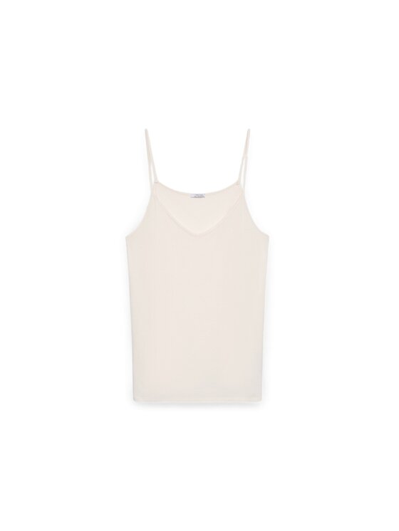 Fiorella Rubino Fiorella Rubino Top D012L000149N011 Bianco Slim Fit