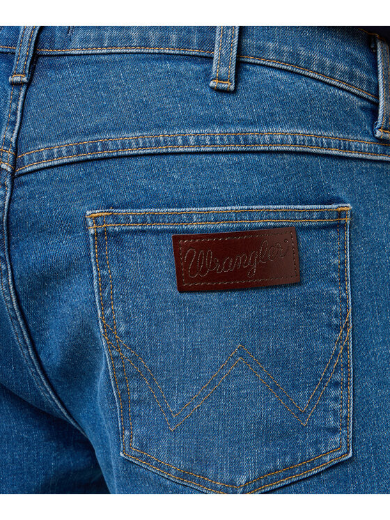 Wrangler Wrangler Jeansy 112371374 Niebieski Straight Leg