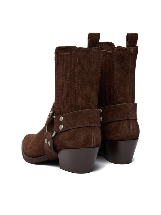 Badura Badura Kowbojki EO-CHLOE-25FW002 Brązowy