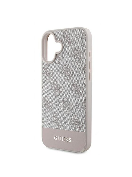 Guess Guess Etui na telefon Apple iPhone 16 Plus Różowy