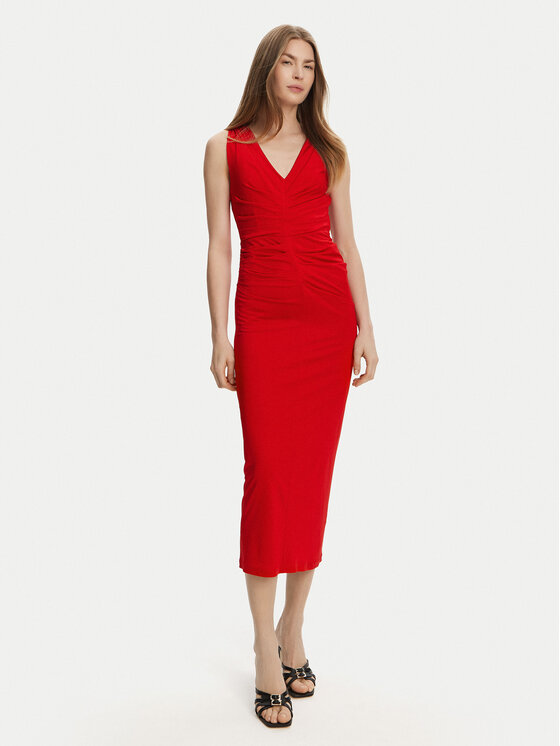 Marella Marella Abito da cocktail Harald 2513621022 Rosso Slim Fit