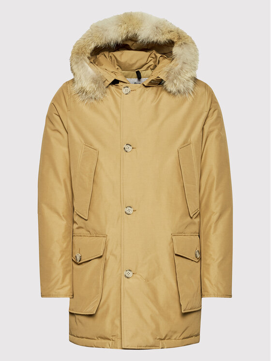 Woolrich Woolrich Pūkinė striukė Arctic CFWOOU0482MRUT0001 Smėlio Regular Fit