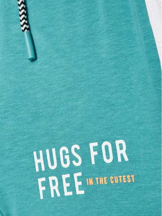 Coccodrillo Coccodrillo Αθλητικό σορτς WC2121502HUG Τυρκουάζ Regular Fit