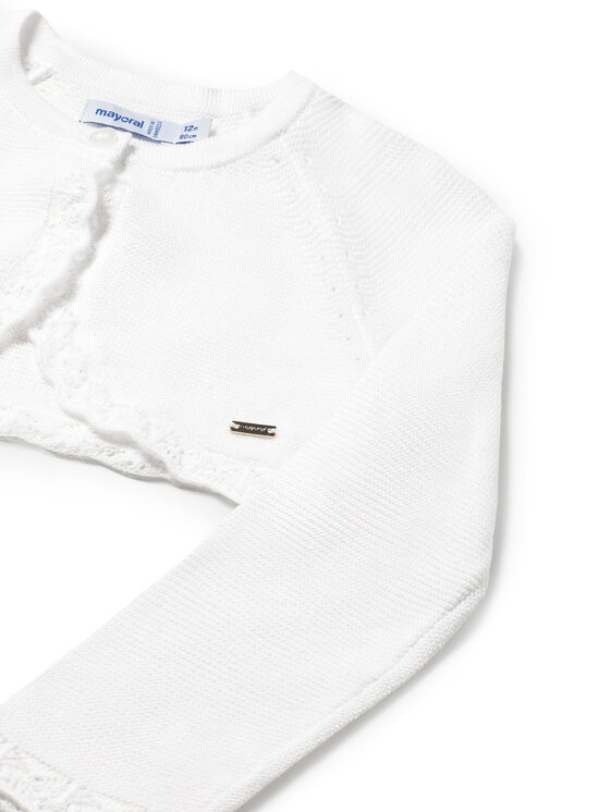 Mayoral Mayoral Bolero 306 Bijela Regular Fit