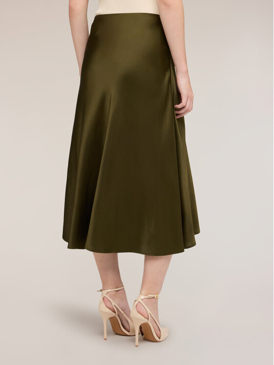 Motivi Motivi Gonna midi 1060Q001237N035 Verde A-Line Fit